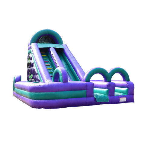 Outdoor Giant Inflatable Slide Playground Equipment Moon Bounce Blow Up Slide For Kids Playground