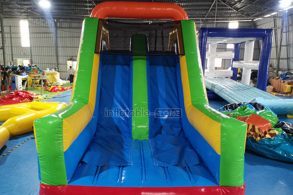 Commercial Amusement Park Inflatable Obstacle Course Slip And Slide Sports Games By Bounce