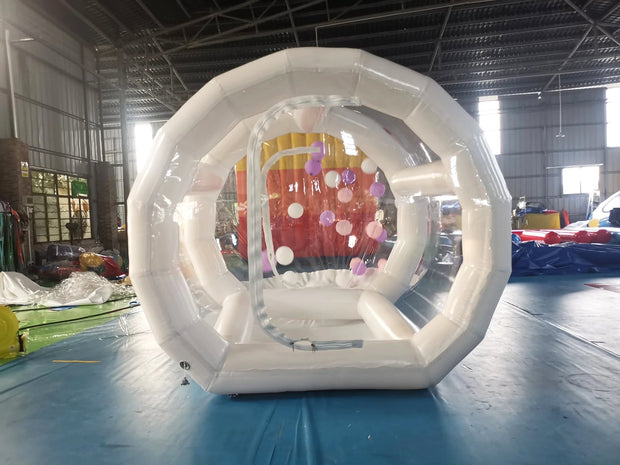Inflatable bubble house with balloons party clear dome tent inflatable tent house