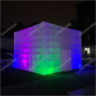 tent zone Coolest Led Light Inflatable Nightclub Wedding Party Tent Blow Up Night Club Tent