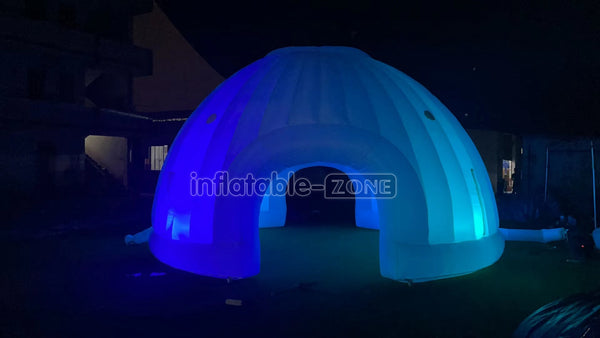 Led Inflatable Nightclub Dance Parties Club Blow Up Night Club Tent