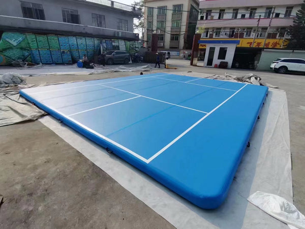 Inflatable Football Tennis Ball Air Tumble Mat Inflatable Air Gymnastics Gym Air Floor Badminton