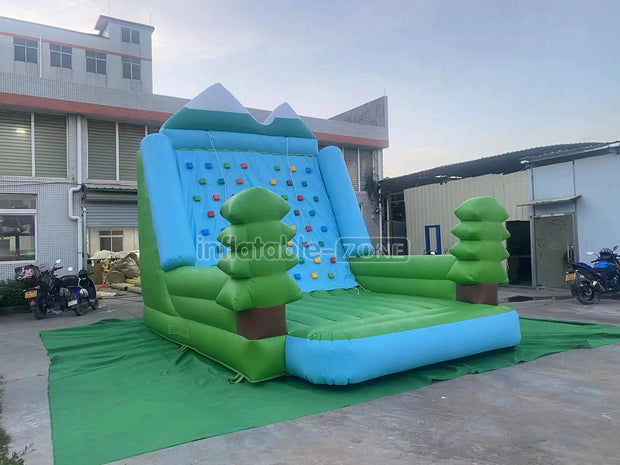 Inflatable climbing wall game bounce house jumper inflatable outdoor sports game