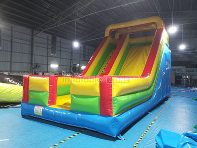 Inflatable dry slide colorful out blow up slide jumper