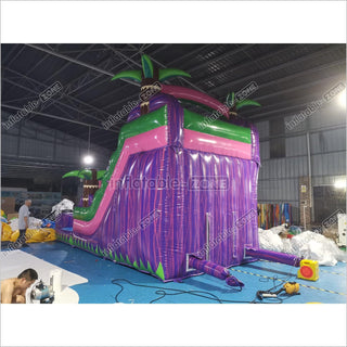 Deep Inflatable Pool With Slide Inflatable Pool Slide Blow Up Water Slide Commercial Grade Water Slide