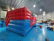 Inflatable Big Balls Wipeout Run Sports Game Inflatable Obstacle Course