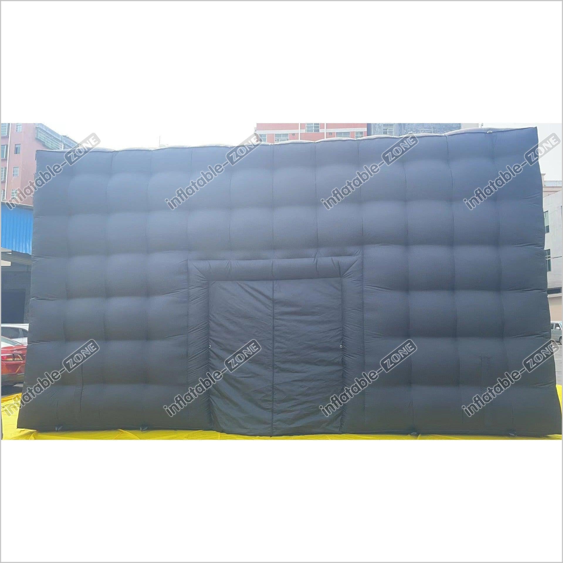 Black Giant Inflatable Cube Tent Party Disco Booth Nightclub Outdoor ...