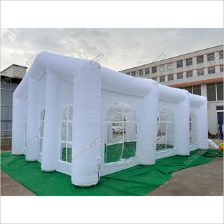 inflatable tent manufacturers Outdoor White L Inflatable Wedding Party Tent Dining Room Inflatable Camping Tent Blow Up Tent