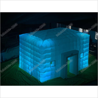 blow up disco tent Outdoor Led Blow Up Disco Tent Night Club Bouncy Castle Portable Inflatable Night Club