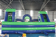 Commercial Grade Inflatable Bounce House, Bounce Castle With Double Slide Combo