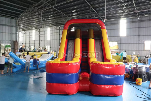 Inflatable Dry Slide For Adults, Commercial Inflatable Dry Slide