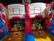 Commercial Inflatable Basketball Shooting Stars Interactive Sports Games