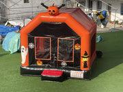Inflatable Halloween Bounce House Happy Hop Bouncy Castle Blow Up Jumper Party Bouncer Castle