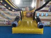 Inflatable Pirate Ship Slide Bouncy House Blow Up Slide Jumper