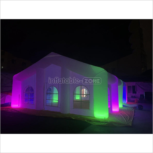 Inflatable Led Light Wedding Party Tent Inflatables Booth Night Club O ...