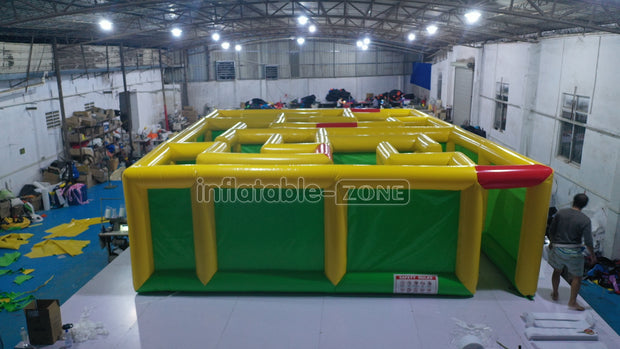 Inlatable PVC Tarpaulins Inflatable Maze Sports Games Labyrinth Maze