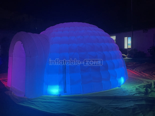 Inflatable Dome Tent Led Light Blow Up Igloo Bubble Tent Night Club