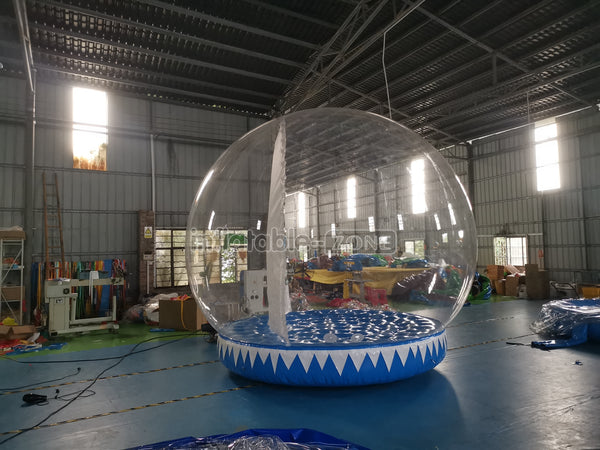 Inflatable Christmas Bubble Tent Inflatable Snow Globe Transparent Dome