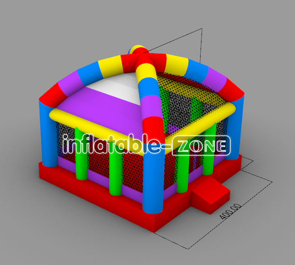 Inflatable-Zone Design Playground Inflatable Bounce House With Obstacle Course Dome Inflatable Bouncer Castle