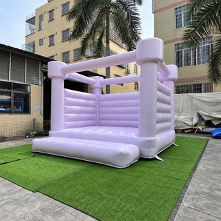 Commercial Custom Color Pastel Colour Bouncy Castle, Pastel Purple Bounce House For Party - Inflatable-Zone