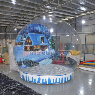 Christmas Inflatable Snow Globe Inflatable Photo Booth - Inflatable-Zone