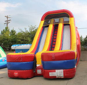 Inflatable Dry Slide For Adults, Commercial Inflatable Dry Slide