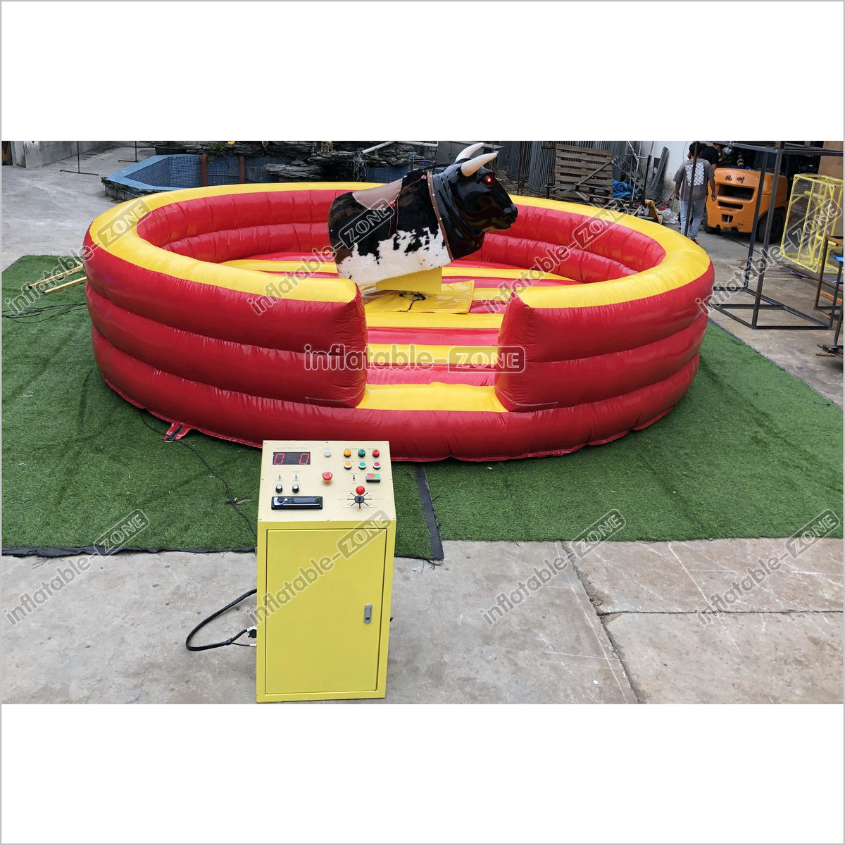Inflatable Bull Ride Electronic Bull Mechanical Bull Riding Machine ...