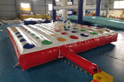 Super Fun Jumbo Inflatable Twister Game Indoors Or Outdoors Perfect For Parties And Events