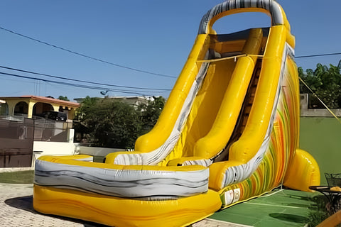 Best Backyard Inflatable Water Slides Commercial Water Slide With Pool Bouncers For Parties