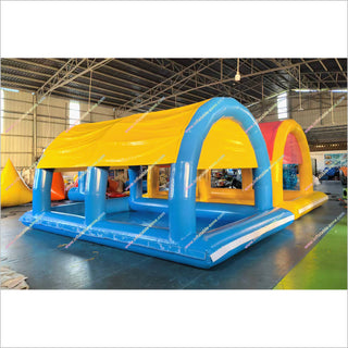 Aufblasbarer Schwimmbad Abdeckung Zelt Wasserspiele Spiele Pool Float