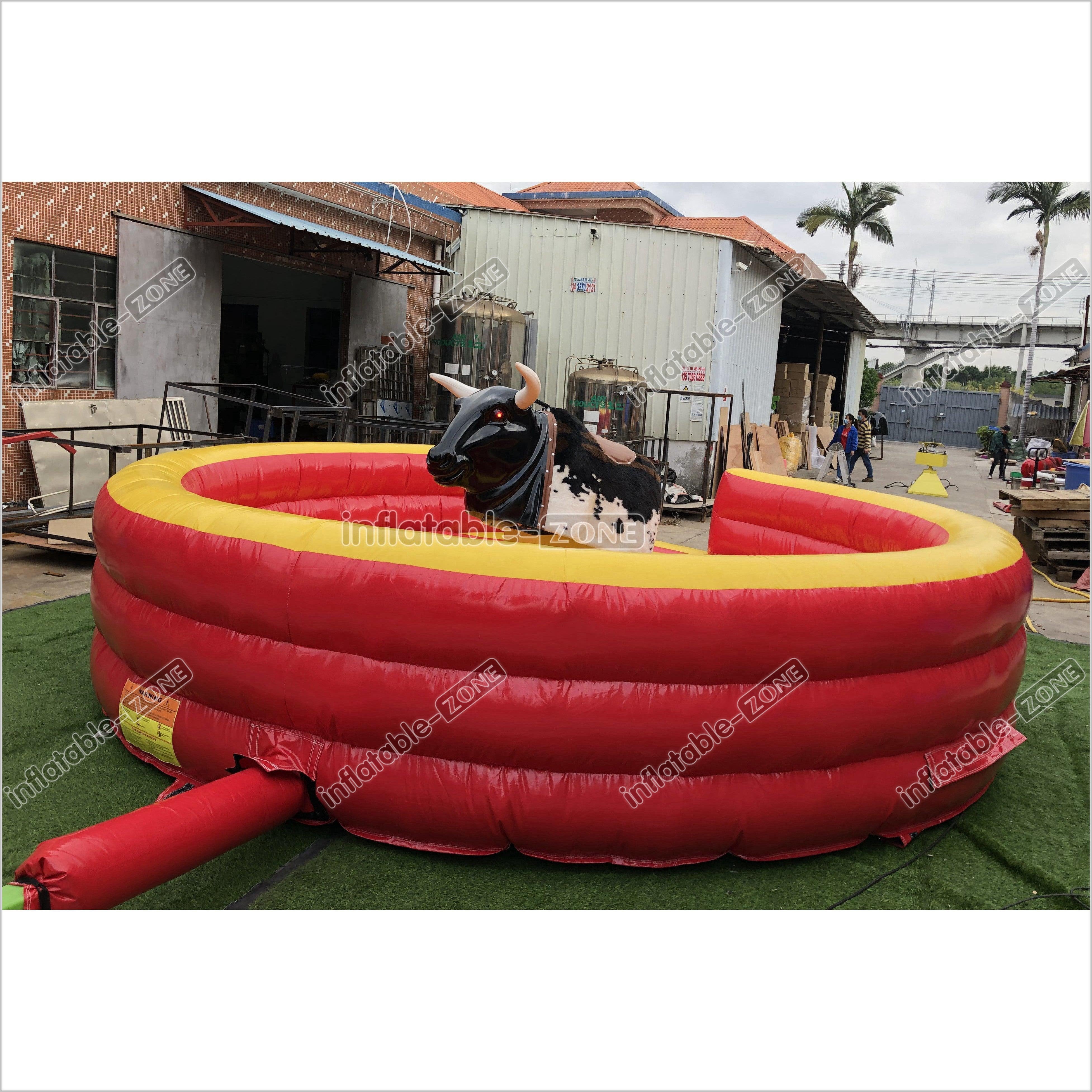 Inflatable Bull Ride Electronic Bull Mechanical Bull Riding Machine ...