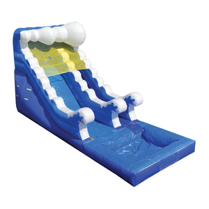 Inflatable Water Slide Sunny And Fun Inflatable Bouncy Castle With Dual Slide For Pool