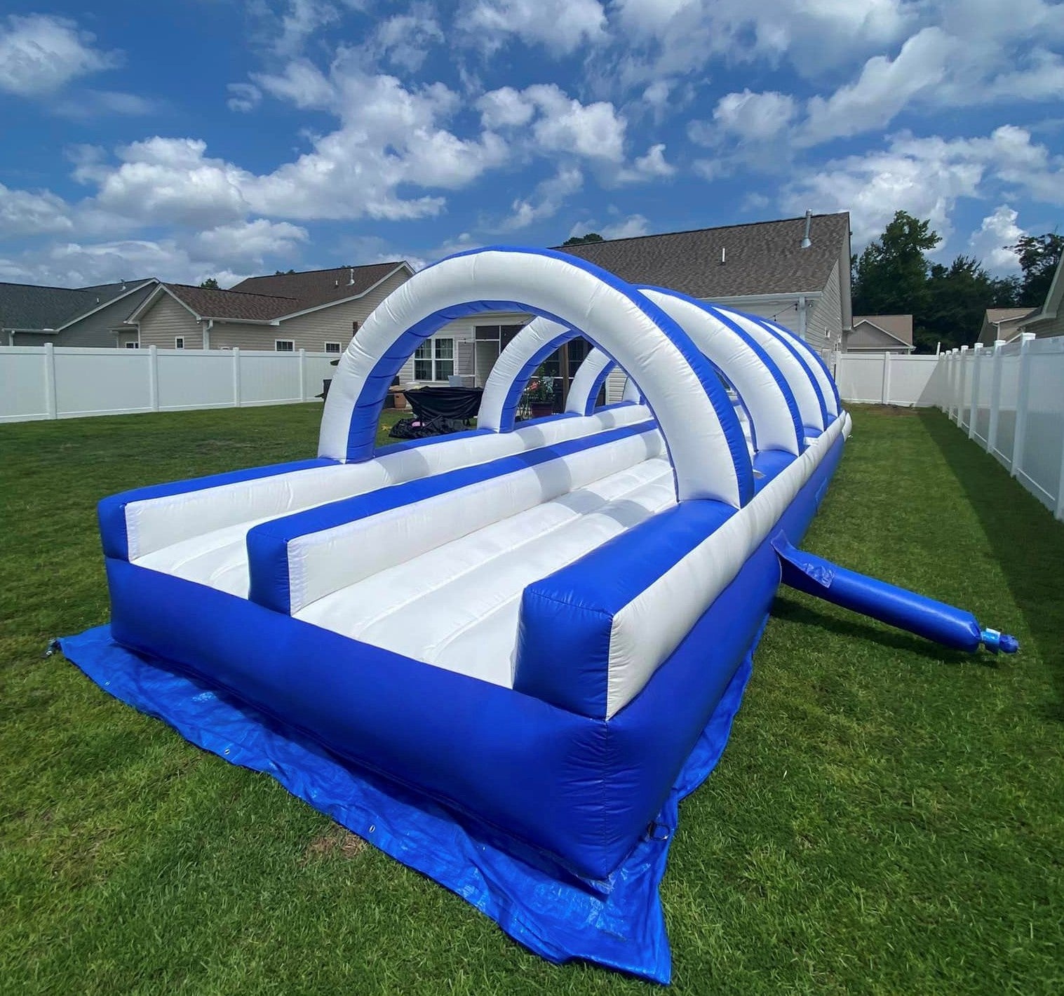 Commercial Giant Inflatable Water Slide For Adult, Blow Up Water Park Slides