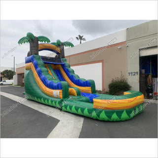 Inflatable Water Slides For Kids, Used Commercial Grade Water Slides