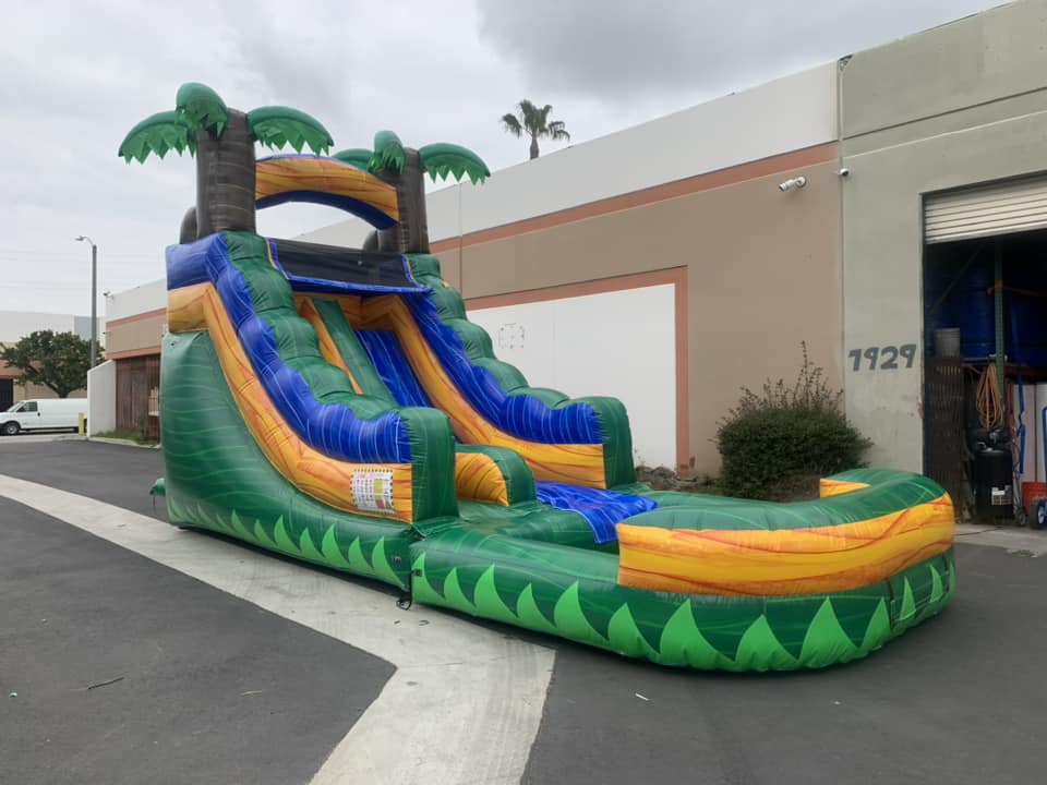 Inflatable Water Slides For Kids, Used Commercial Grade Water Slides
