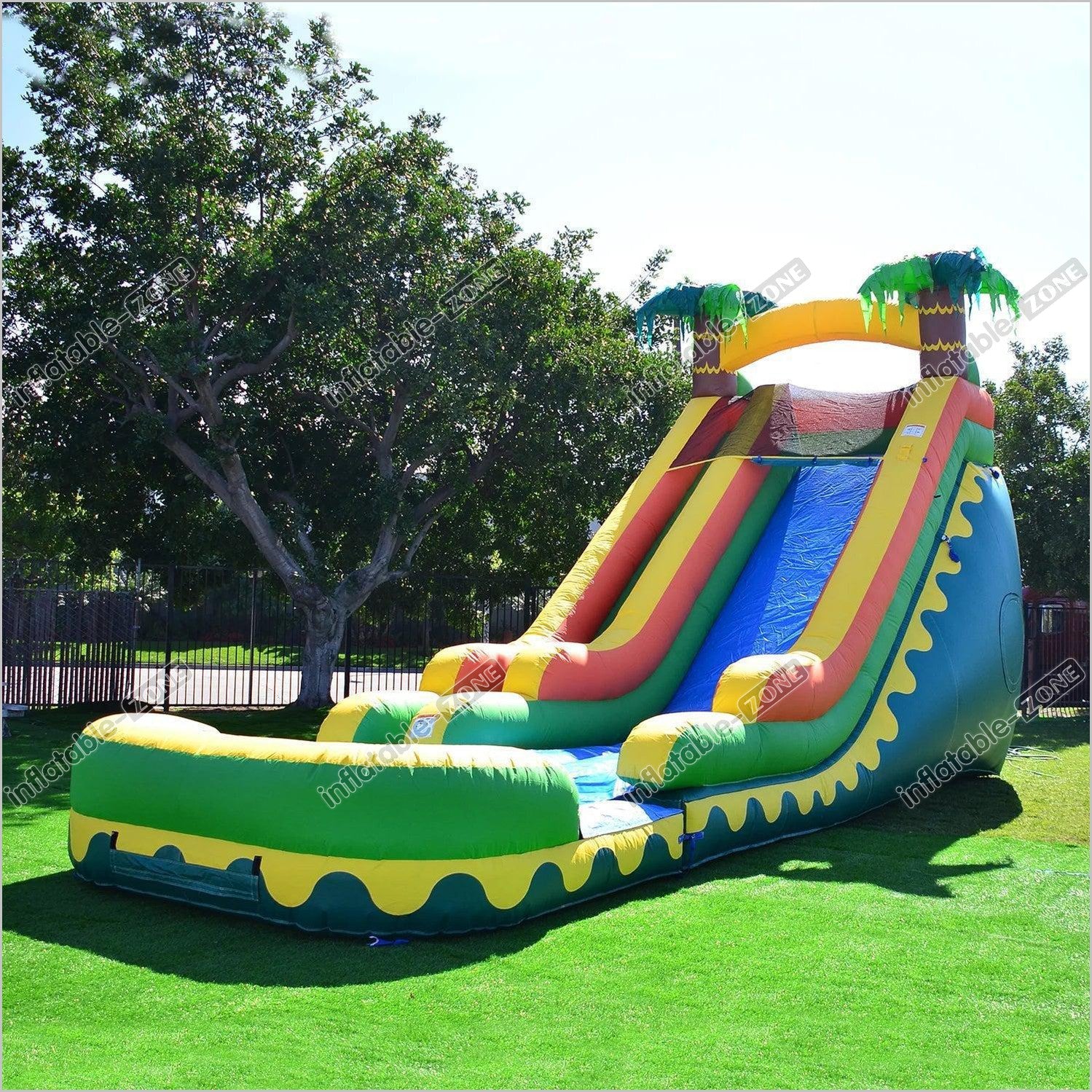 Bounce House With Water Slide And Slip N Slides Best Outdoor Water Sli