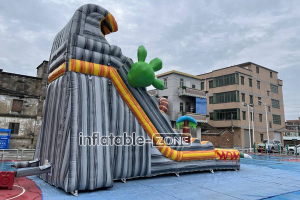 Blow Up Dinosaur Inflatable Slide Play Pool With Slide Birthday Party Water Slide Near Me