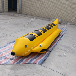 Experience thrills on the water with our Inflatable Flying Fish Water Banana Boat! Measuring 4.9x1.1m, this exciting ride accommodates up to 5 people. Hold on tight as you soar over the waves, creating unforgettable memories with friends and family. Dive in and make a splash!