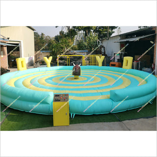 Fun Rodeo Inflatable Mechanical Bull Riding Inflatable Rental Mechanical Bull Prices Outdoor Games Machine Controls - Inflatable-Zone