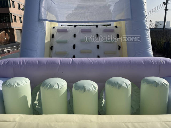 Large Inflatable Obstacle Course Slip And Slide Birthday Party Fun Obstacle Course For Adults