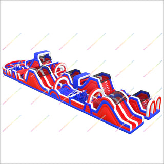 5K Inflatable Obstacle Course Outdoor Sports Equipment Inflatable 5K Obstacle Course Run Games To Play With Friends