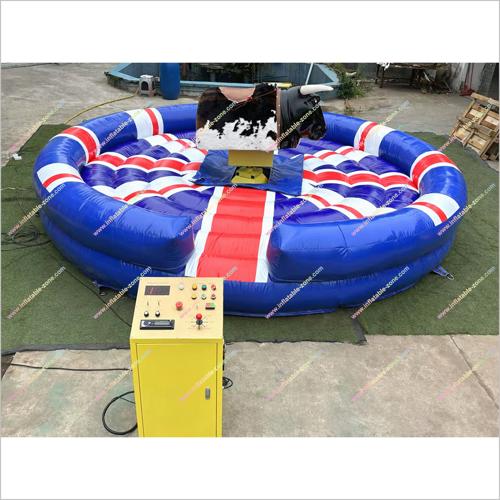 Rotating Electric Mechanical Bull Riding Hot Outdoor Party Inflatable