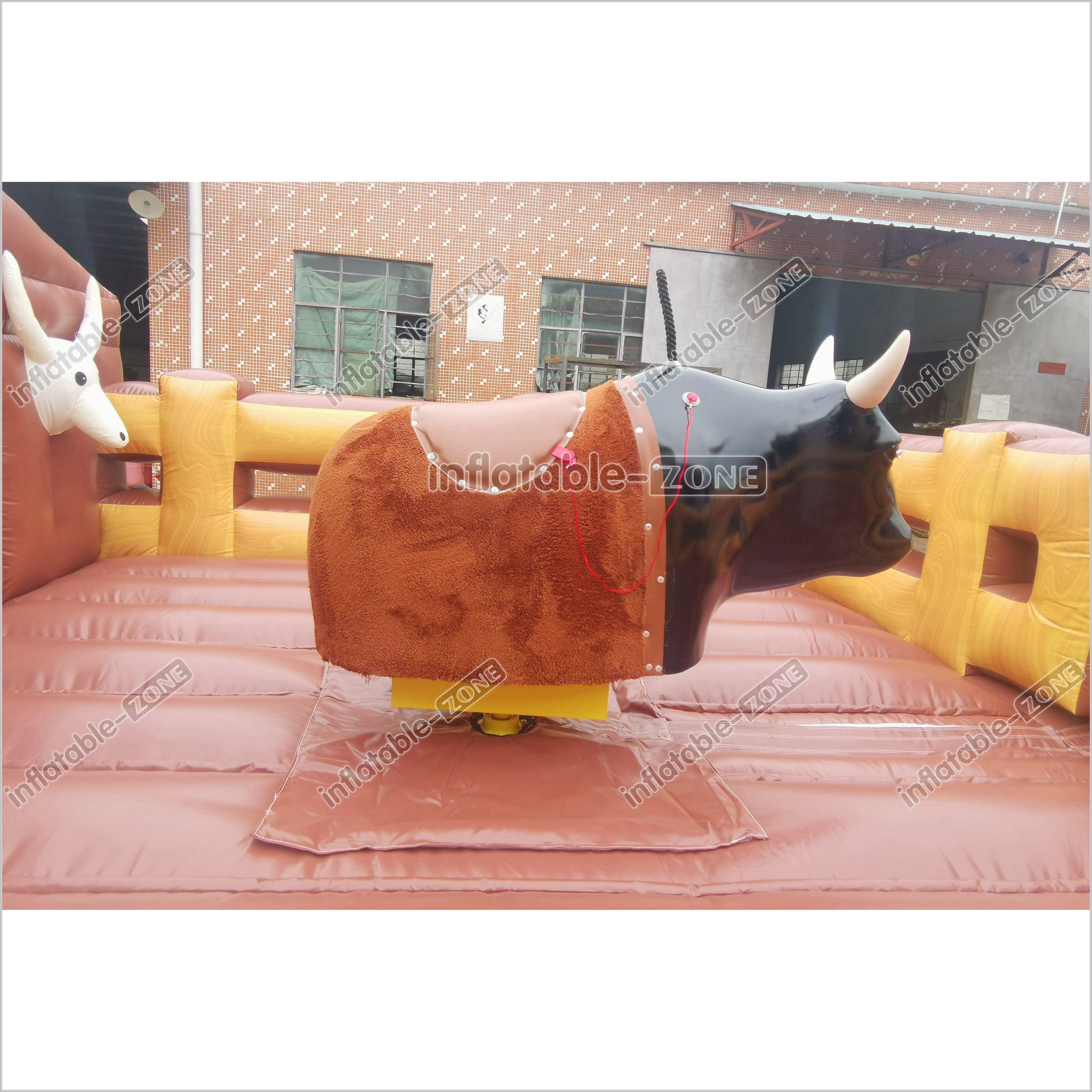 Bull Riding Practice Machine Fun Inflatable Mechanical Bull Mechanical Bull Riding Bull Ride Machine ...