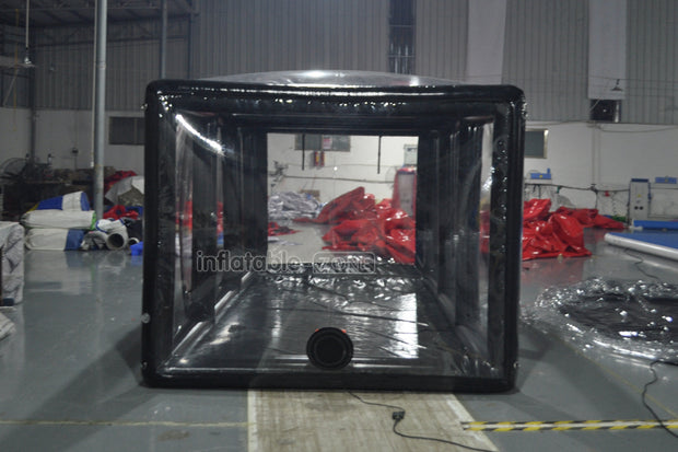 Professional Car Protection Capsules Showcase Inflatable Car Cover For Safe Vehicle Storage