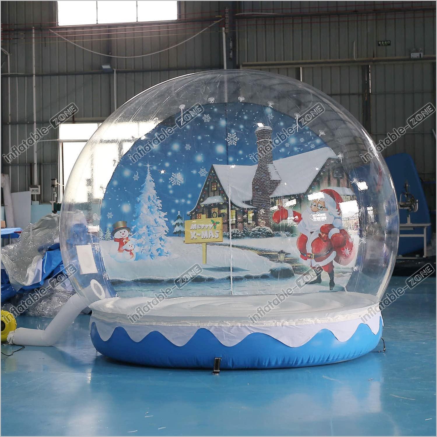 Inflatable Christmas Decoration Inflatable Snow Globe Transparent Bubb ...