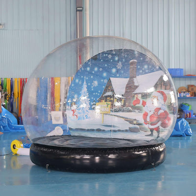 Best Giant Inflatable Snow Globe with Artificial Snowflakes & Snowballs -  PartyFX