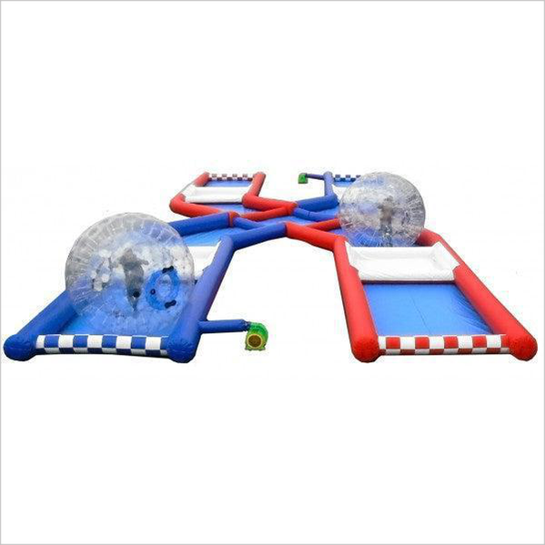 Zorb Races Funny Zorb Race Track For Zorbing Ball Games