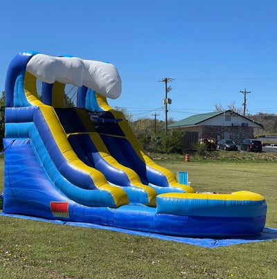 Commercial grade inflatable water slides, aqua park equipment water park slides