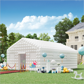 inflatable large tent White Night Club Inflatable Large Tent Outdoor Wedding Decoration Backyard Party Tent Inflatable Nightclub Rental
