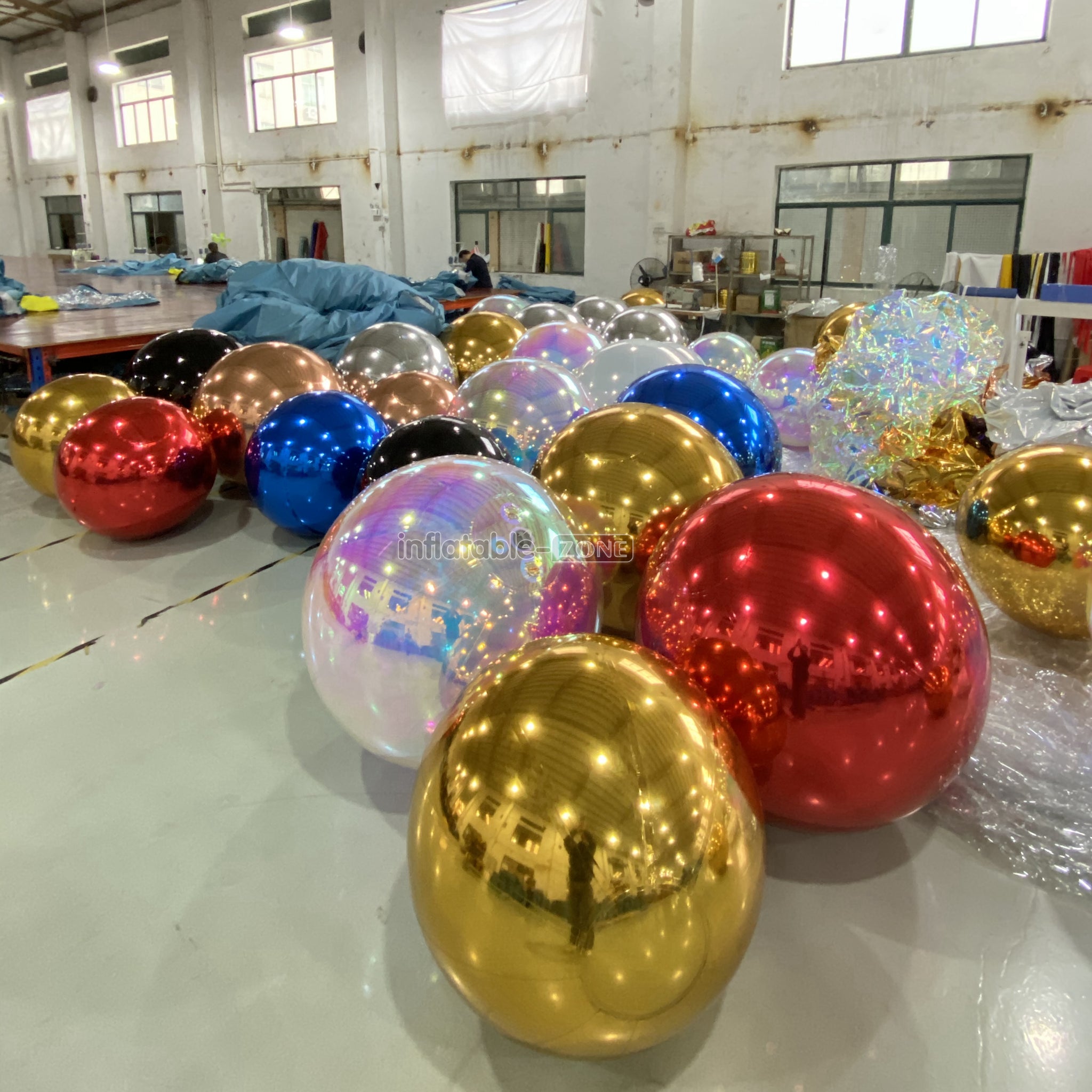Giant Inflatable Mirror Ball Wedding Stage Decoration Party Inflatable Disco Ball Mirror Ball
